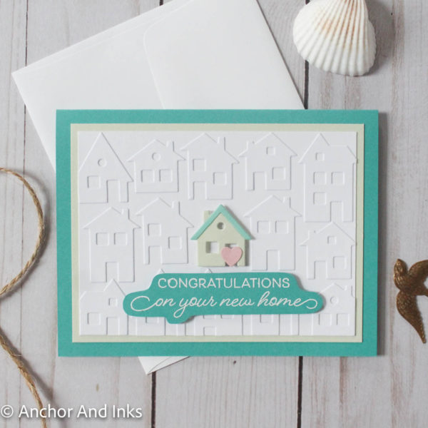 a "congratulations on your new home" card