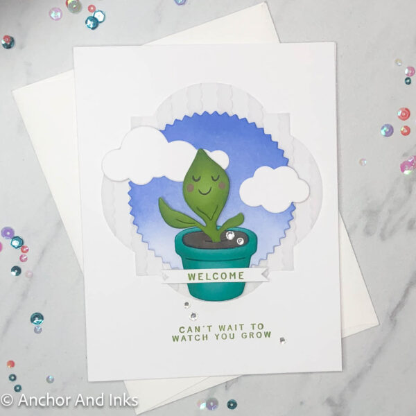 little sprout baby card