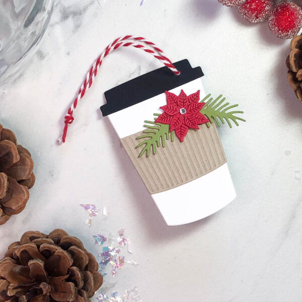 to go cup gift tag