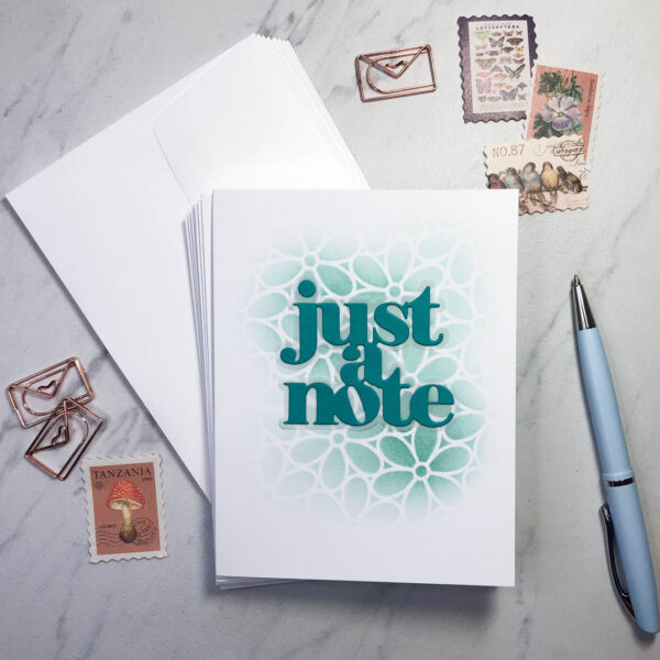 just a note stationery set